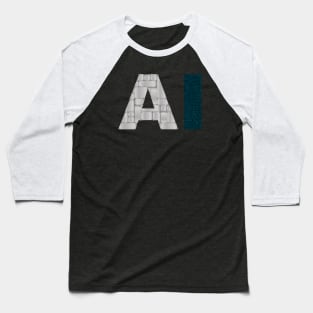 Artificial intelligence Baseball T-Shirt